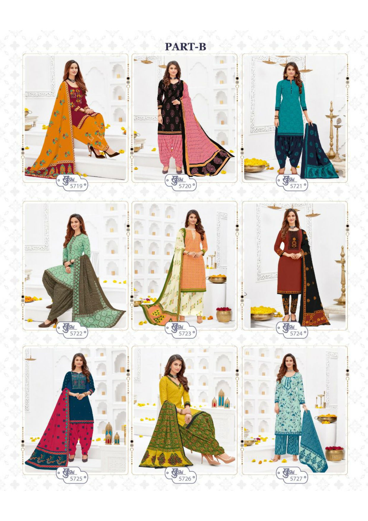 Mayur Creation Khushi 57 Cotton Printed Casual wear Dress Material Collection
